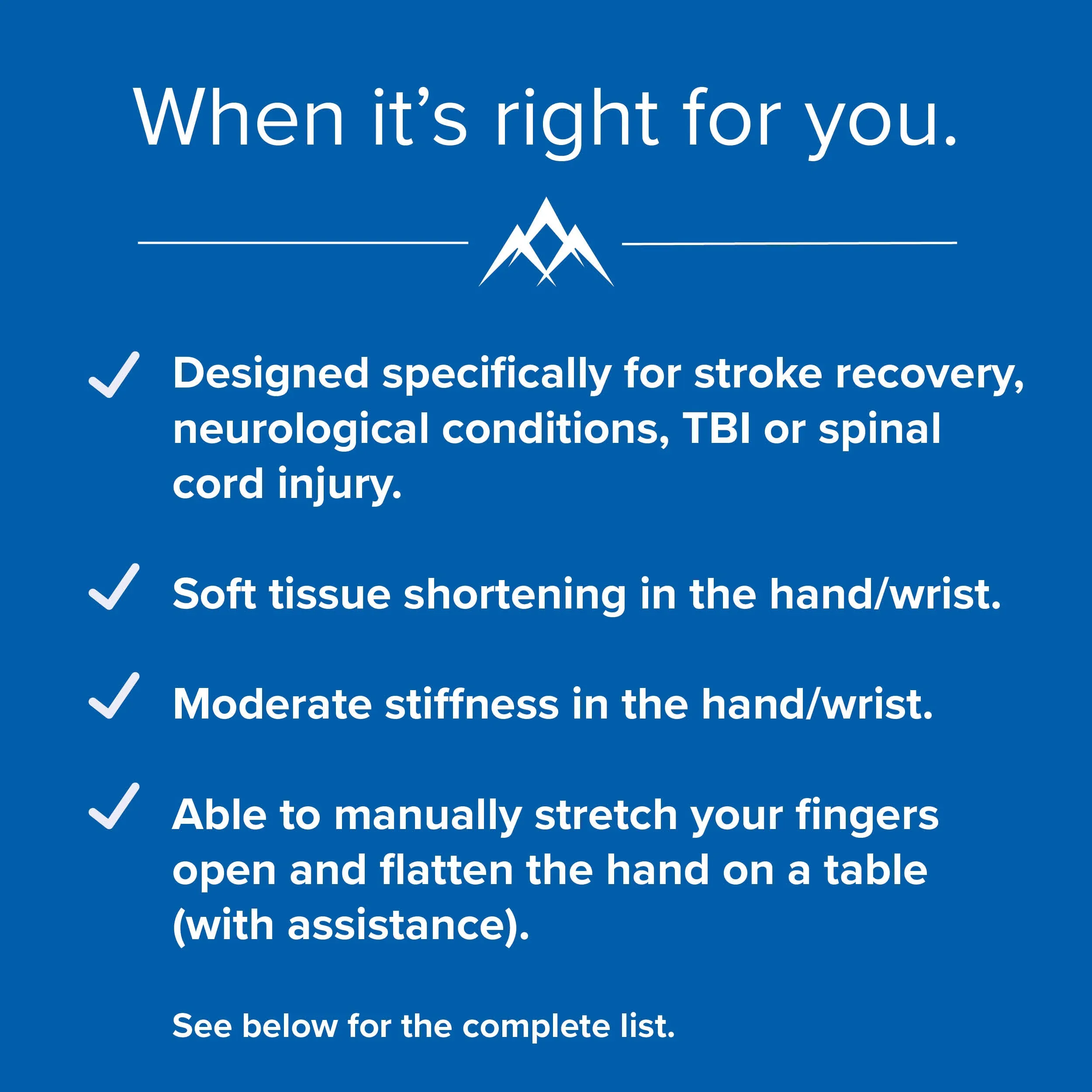 SaeboStretch Dynamic Resting Hand Splint
